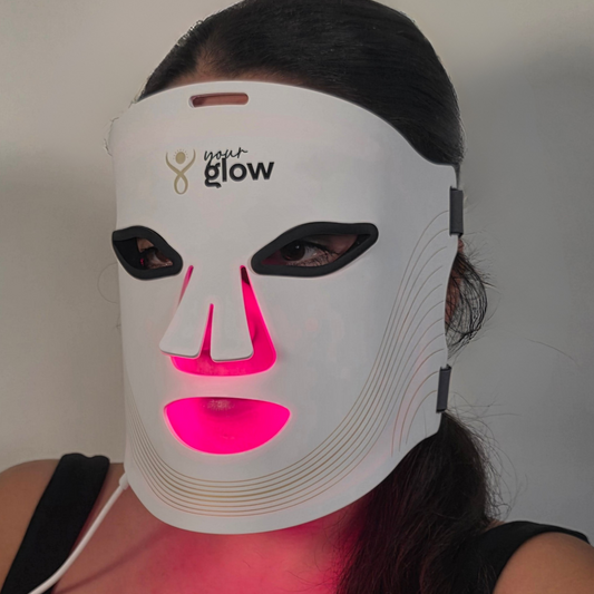 YourGlow NIR Lume™ - LED Light Therapy Face and Neck Mask